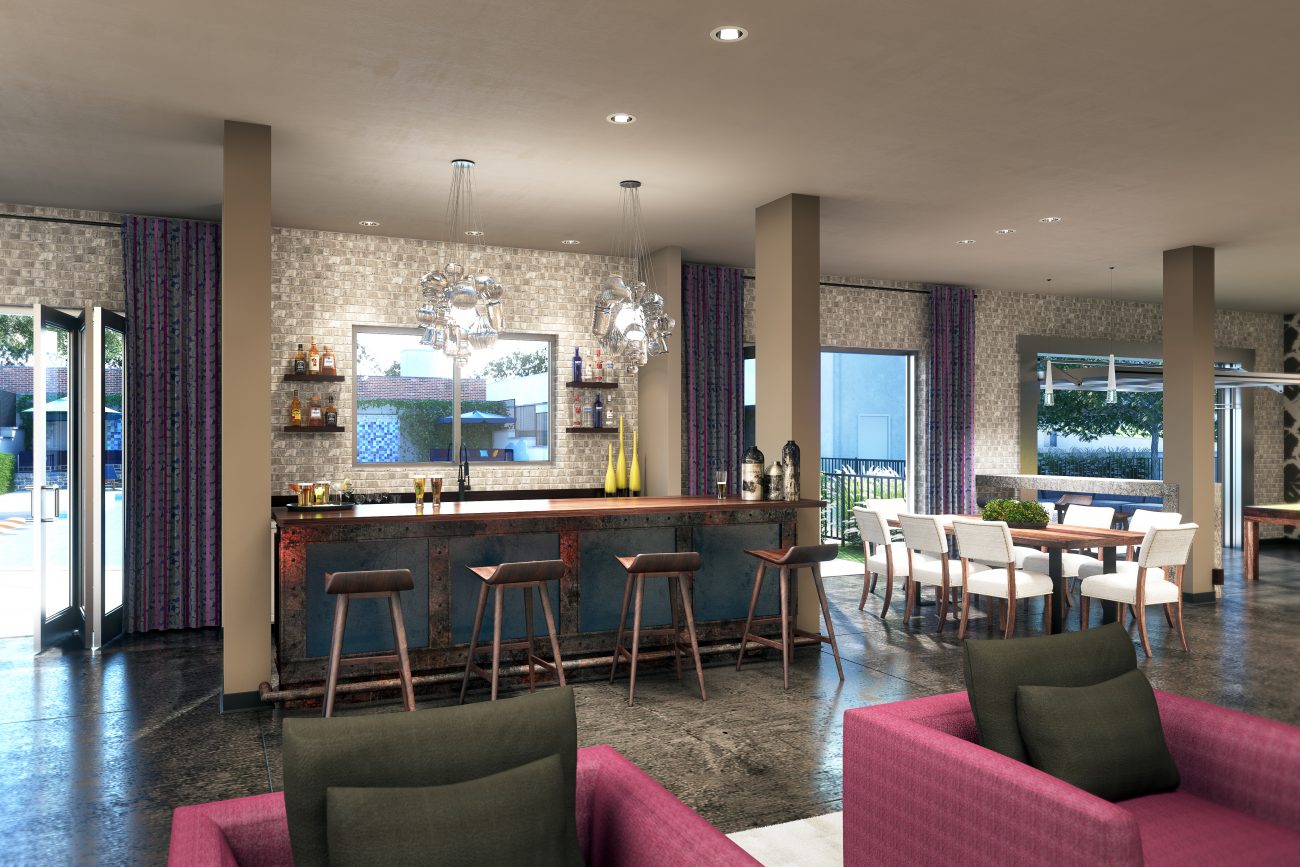 Interior Rendering of Solis Town Center