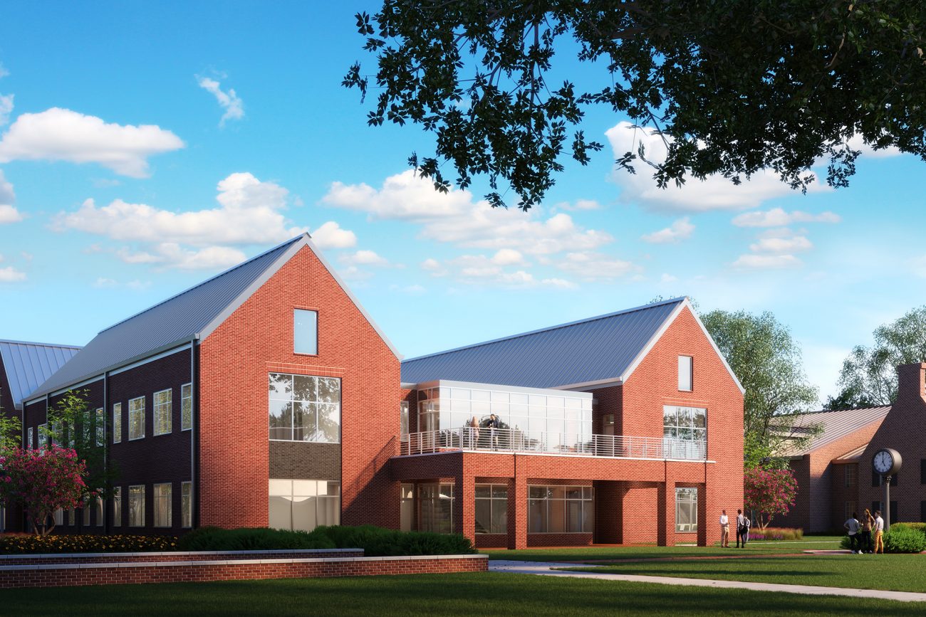 Architectural Rendering of STEM Building at SCSDS