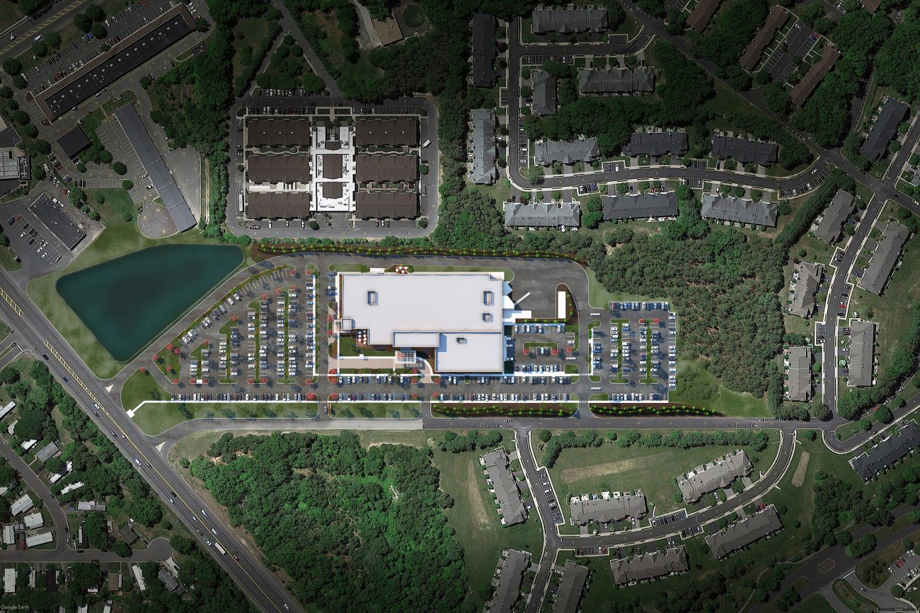 Site Rendering of VA in Brick, NJ