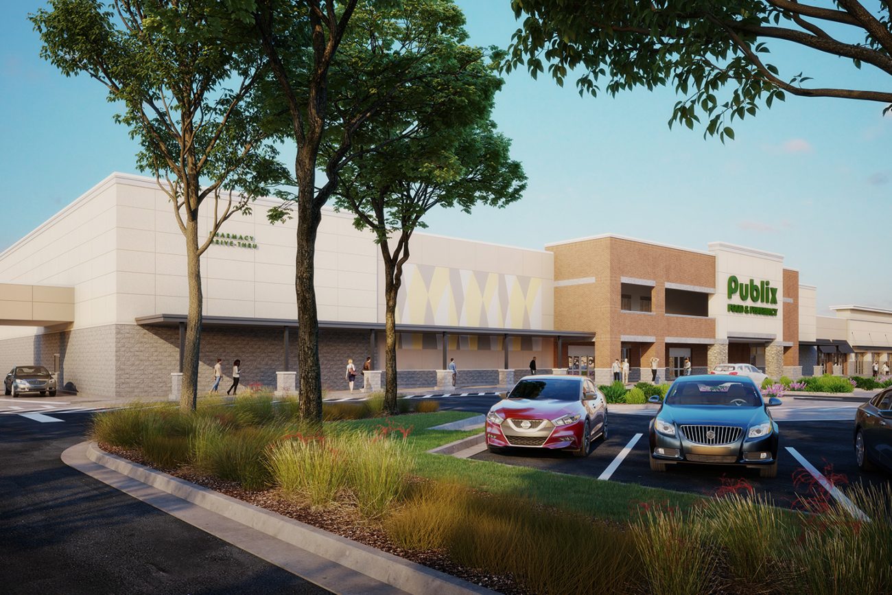 Exterior of Publix Fairhope