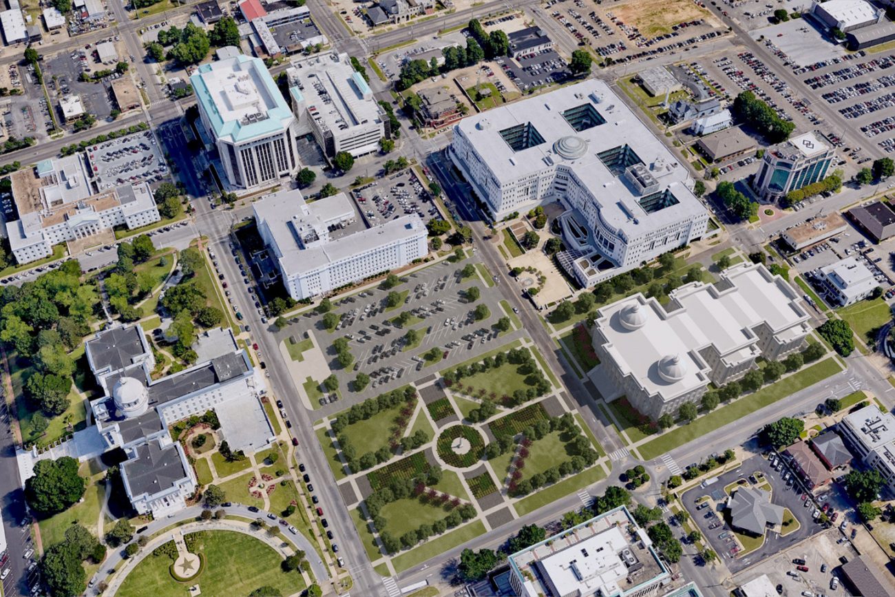 Site view of AL Statehouse