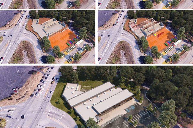 Phased Site Plan for CTE Innovation Center
