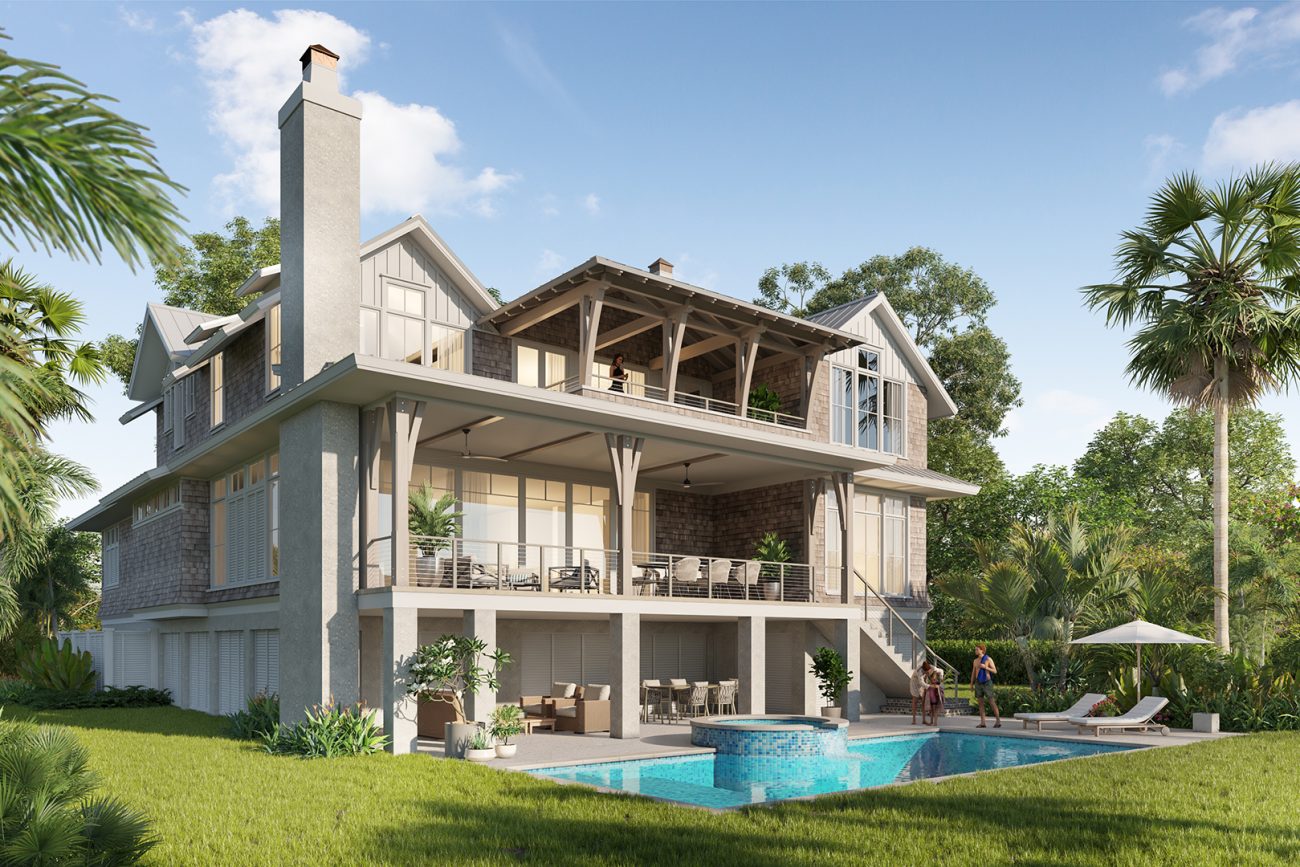 Exterior Architectural Rendering