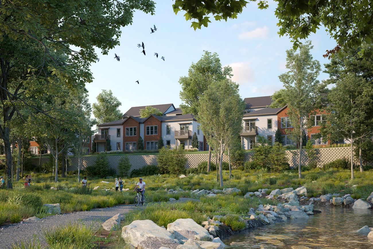 Exterior Architectural Rendering