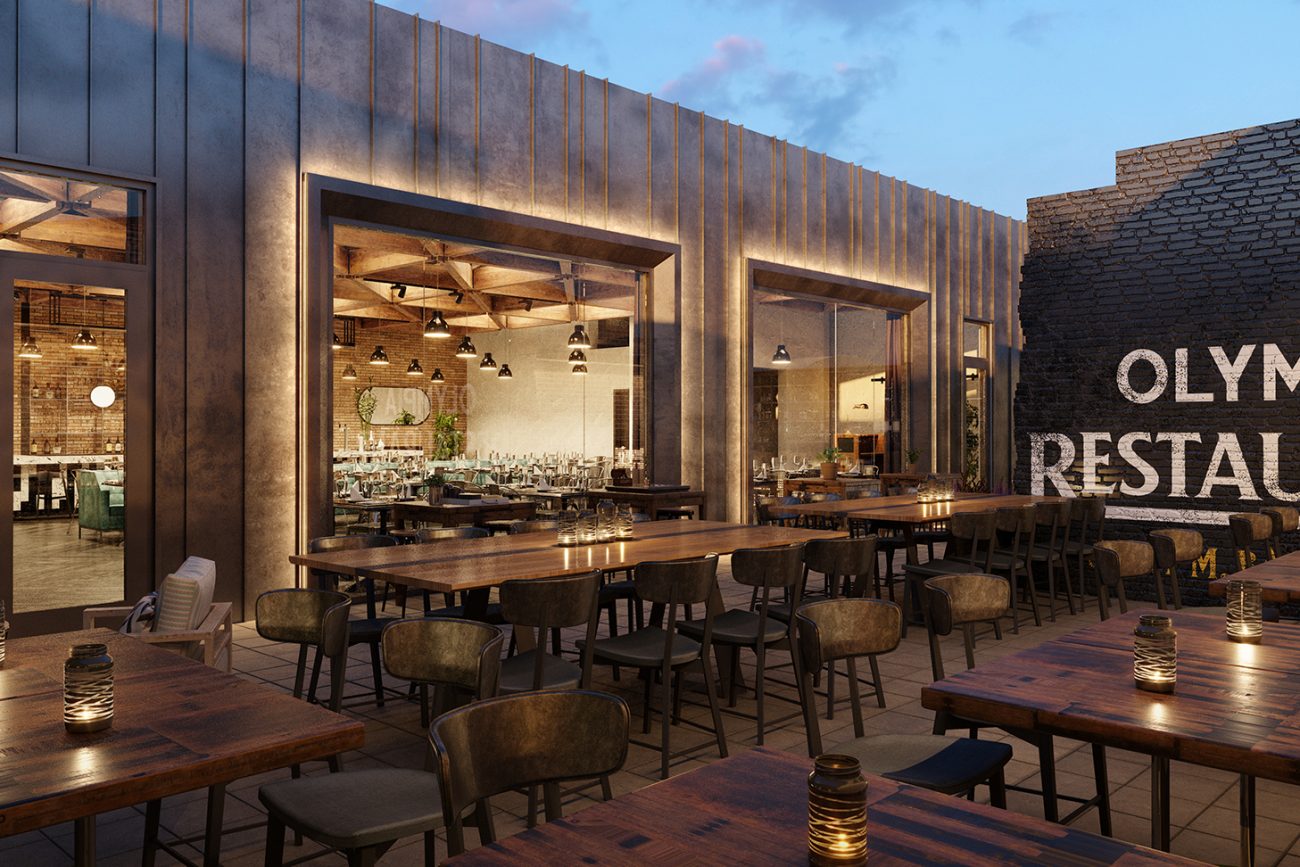 Exterior Architectural Rendering