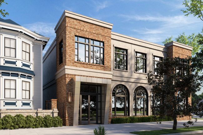 Exterior rendering of 143 Houston Street