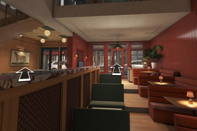 Interactive virtual reality experience of 111 Congress.