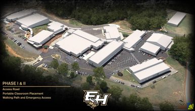 3D Animation & Slideshow of additions and renovations to East Hall High School