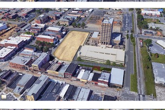 3D Site Plan of Parking Garage