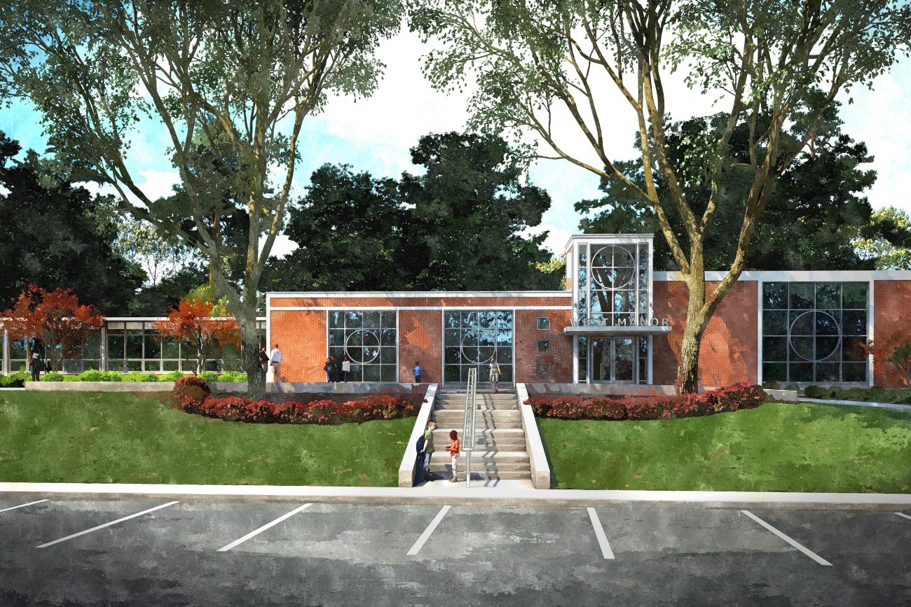 Traditional Rendering of West Manor Elementary