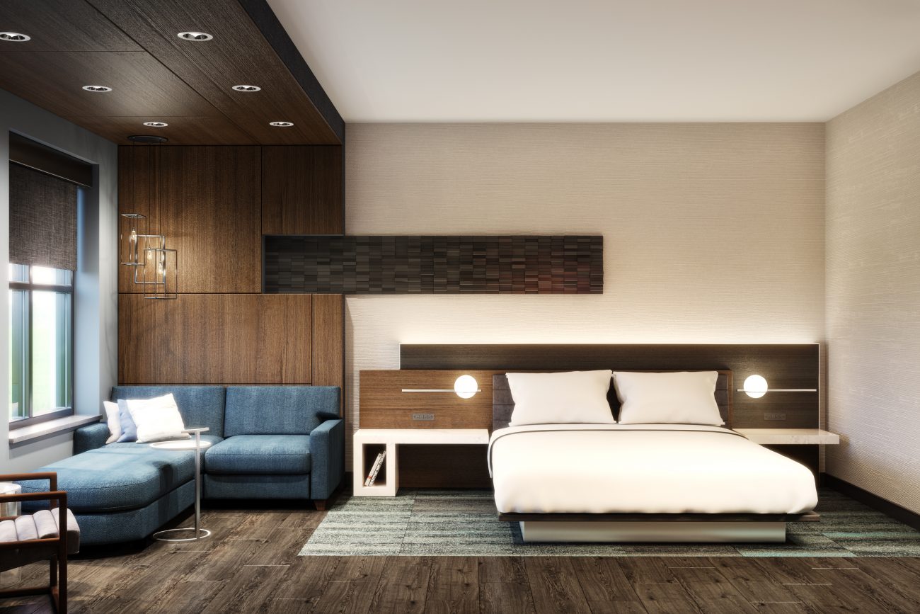 Interior Rendering of Owings Mills Marriott Room
