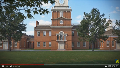 3D Animation of Independence Hall
