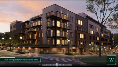 3D Animation of the William Student Housing