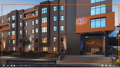 3D Architectural Animation of The Union at Auburn